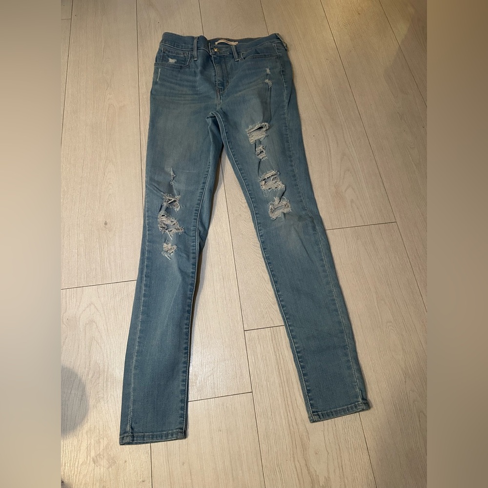 Levis 720 high rise super skinny jeans